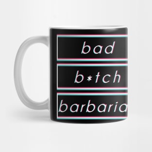 RPG Class Design - 'Bad B*tch Barbarian' Mug